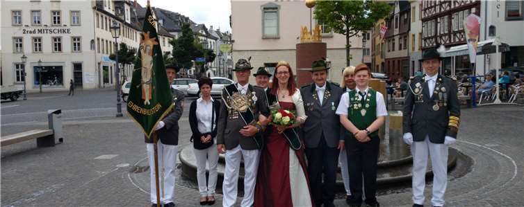 Die neuen Majestäten in Ehrenbreitstein.privat