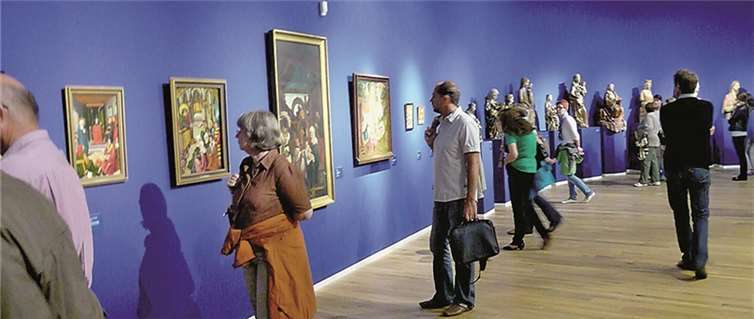 Die neuen Räume des Mittelrhein-Museums im Forum Confluentes boten sich als Ausgangspunkt für einen Bummel durch die teilnehmenden Häuser an. BSB