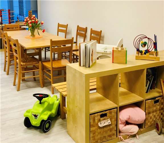 Die neuen Räumlichkeiten wurden wegen des Umbaus des alten Krankenhauses in Polch bezogen.