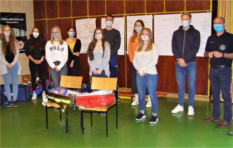 Die neuen Rettungssanitäter. Foto: Lothar Spitzley