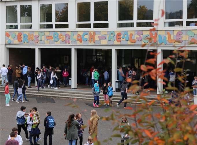 Die neuen Schüler werden an der EBR bereits erwartet. EBR