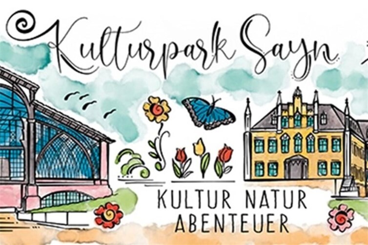 Die neuen Tassen zeigen die Vielfalt des Kulturparks Sayn.