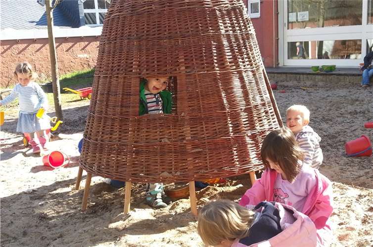 Die neuen Tipis wurden sofort "im Sturm erobert".  privat