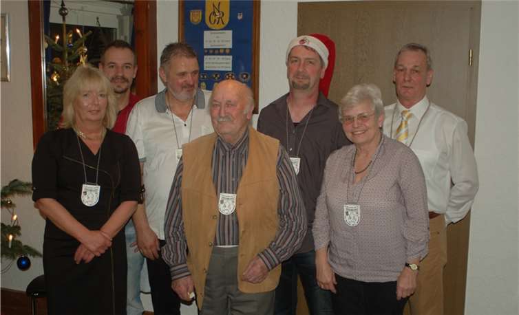 Die neuen Träger des Sessionsordens.