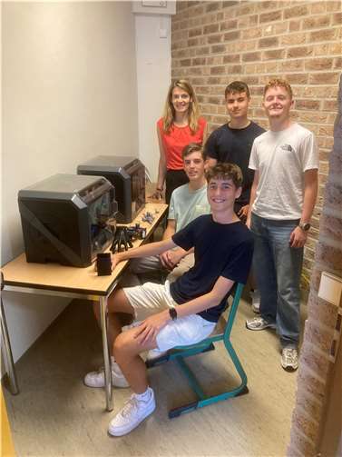 Die neuen hochmodernen 3D-Drucker. Foto: Dr. J. Kreutz