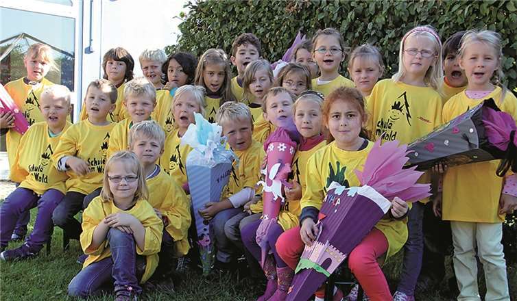 Die neuen i-Dötzchen der GGS Schule am Wald. Sandra Schwier