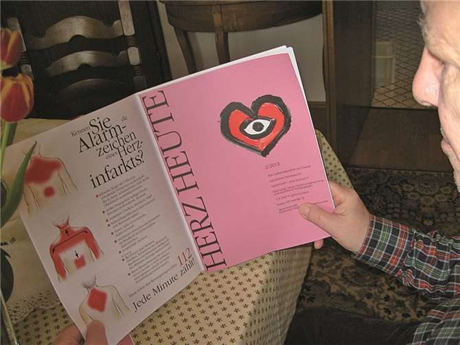 Die neueste Ausgabe von „Herz heute“ kann jetzt bestellt werden. privat