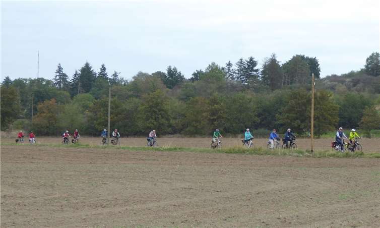 Die offene Fahrradgruppe war im September gleich zwei Mal unterwegs. Fotos: privat