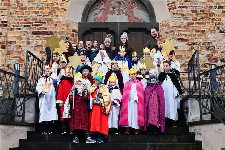 Die offizielle Aussendung in Löhndorf übernahm Kaplan Thomas Hufschmidt.