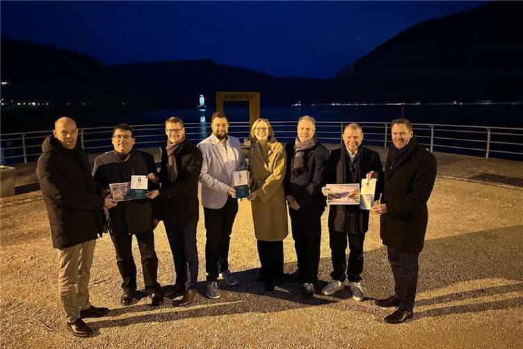 Die offizielle Einweihung erfolgte Ende vergangenen Jahres am Rhein-Nahe-Eck in Bingen.Fotos: Zweckverband Welterbe Oberes Mittelrheintal