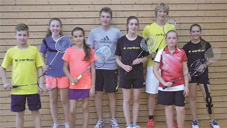 Die qualifizierten Spielerinnen und Spieler der DJK Plaidt (v.li.): Manuel Göbel, Paula Denkel, Celina Gayk, Fabian Plotzitzka, Eva Stadtfeld, Vincent Wansorra, Katharina und Annica Rohbeck, es fehlt: Marcel Becker. privat