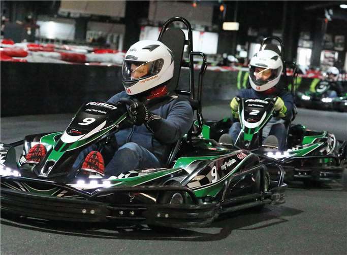 Die ring°kartbahn begeistert mit einem neuen Layout.Foto: Nürburgring