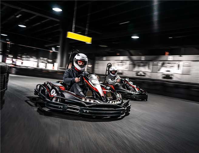 Die ring°kartbahn schaltet die Ampel wieder auf Grün. Wer Vollgas geben möchte, kann sich einen Termin reservieren. Foto: Nürburgring