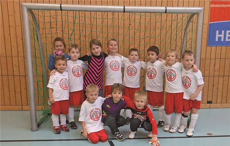 Die rot-weißen Nachwuchsstars aus Unkelbach zeigten ihr großes Potenzial in Ettringen.privat