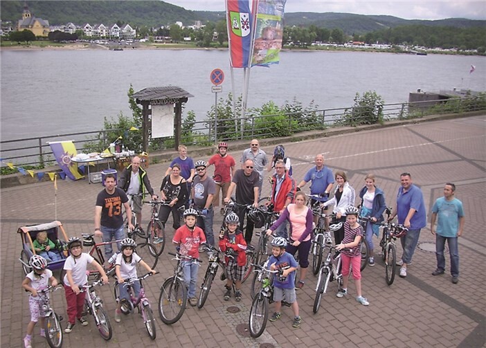 Die rundum gelungene Radtour begeisterte die Teilnehmer. privat