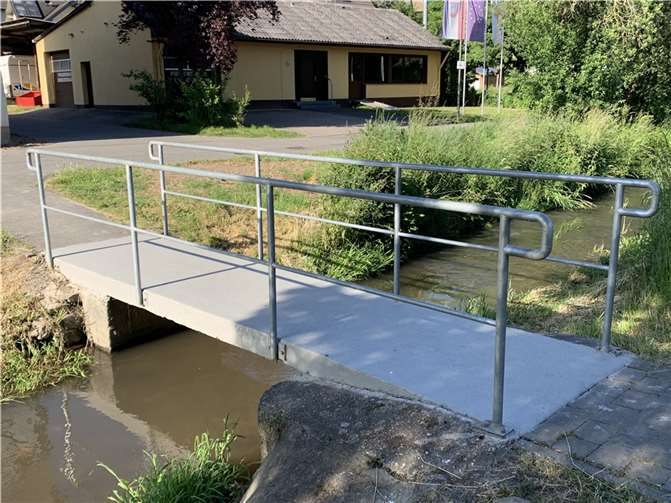 Die sanierte Brücke. Foto: Ortsgemeinde Kobern-Gondorf