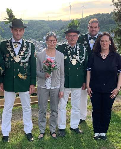 Die scheidenden Majestäten.  Foto: privat