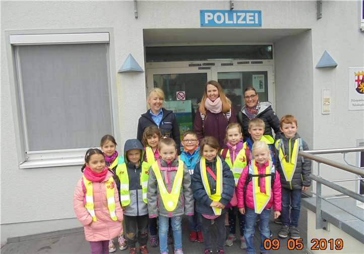 Die schlauen Füchse konnten bei der Polizei viel lernen. Foto: privat