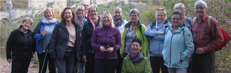 Die schöne Aussicht auf die Burg Eltz lud zu einer weiteren Rast ein.privat