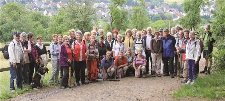 Die schöne Route sorgte für gute Laune in der Gruppe.  privat