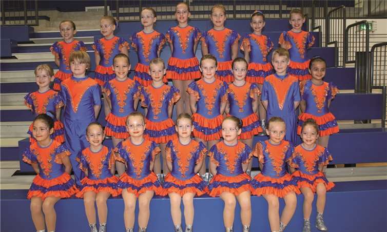 Die sechs- bis achtjährigen Blue Devils.privat