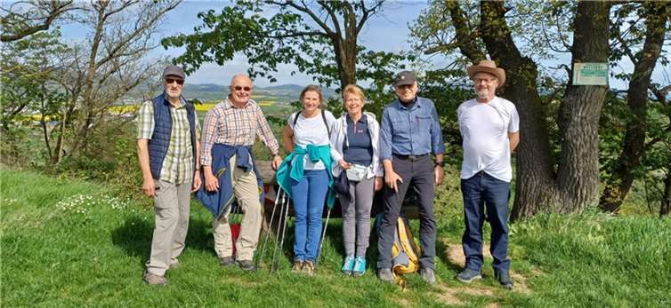 Die sechsköpfige Gruppe erlebte eine tolle Wanderung. Foto: privat