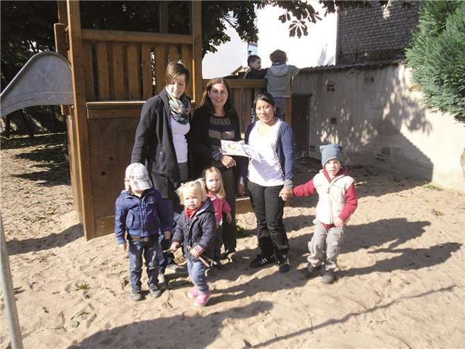 Die sechsmonatige Praktikumszeit verging wie im Flug und nun hieß es Abschied nehmen. privat