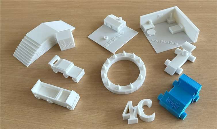 Die selbst erstellten Modelle.