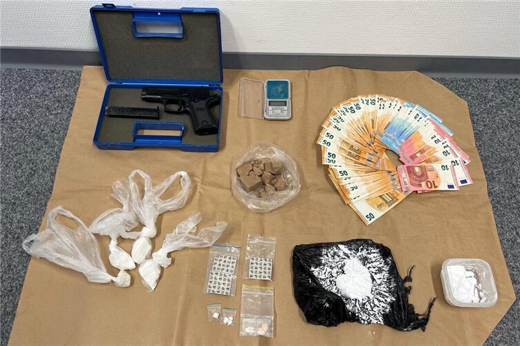 Die sichergestellten Drogen. 