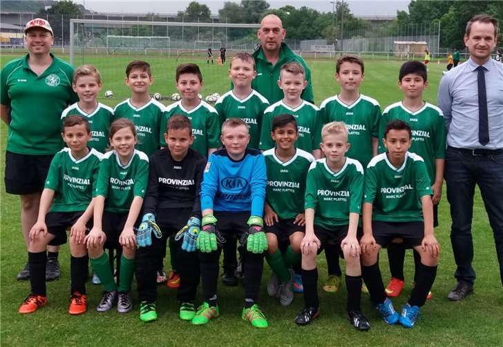 Die siegreiche D-Jugend-Mannschaft der SpVgg Bendorf. privat