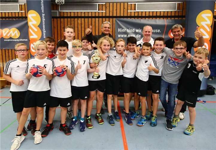 Die siegreiche D1-Mannschaft von JugendHandball Müheim-Urmitz. Foto: privat