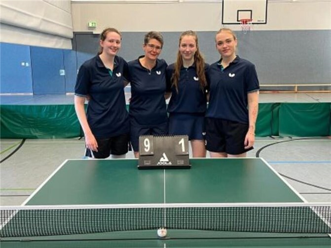 Die siegreiche Mannschaft der 1. DamenmannschaftFoto: privat