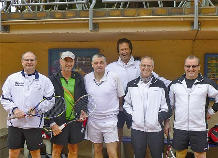 Die siegreiche Mannschaft der Herren 40+. privat