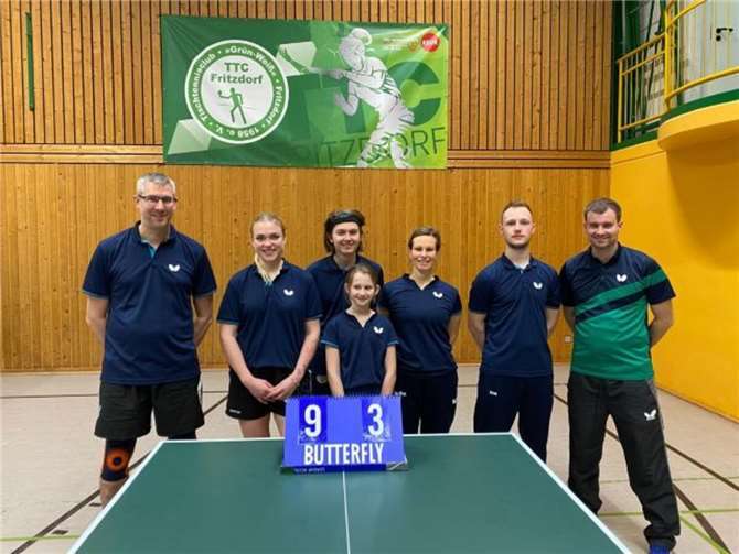 Die siegreiche Mannschaft der Herren (Damen) 1. Foto: privat