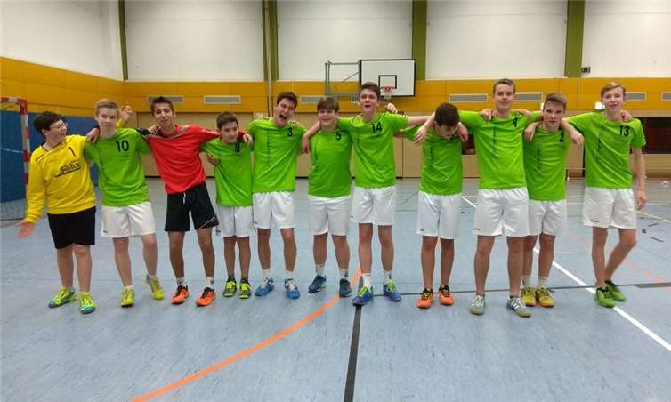Die siegreichen Handballer aus Mendig.Privat