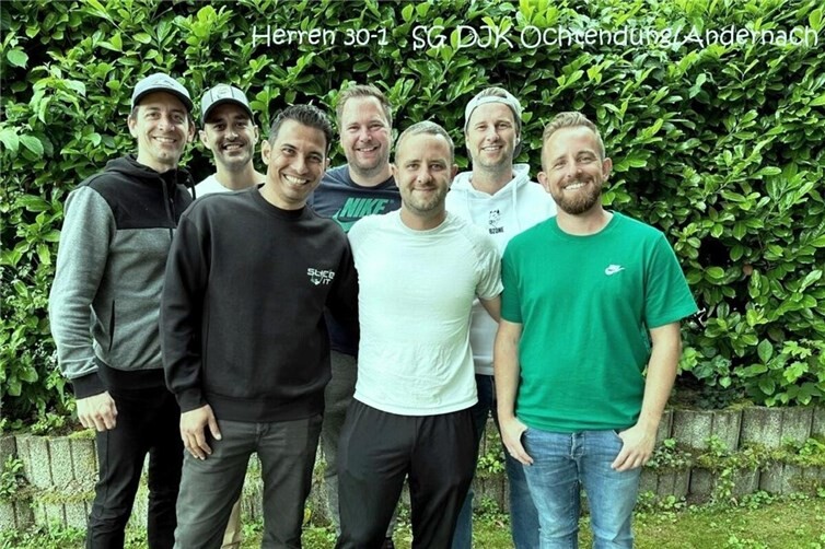 Die siegreichen Herren 30 der SG DJK Andernach/Ochtendung