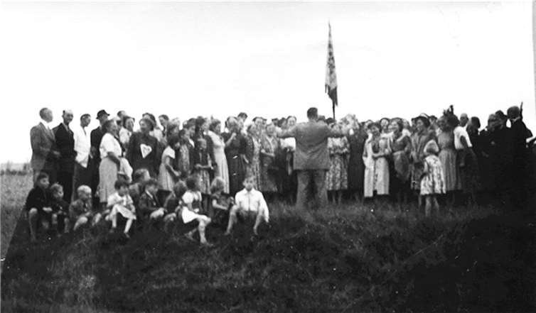 „Die singende Volksgemeinde 1953“.