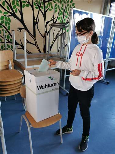 Die sogenannte Juniorwahl findet parallel zu Europa-, Bundestags- und Landtagswahlen an Schulen in ganz Deutschland statt.Quelle: VG Puderbach