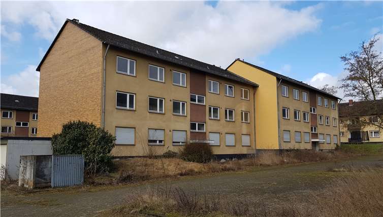 Die sogenannte Yellowtown-Siedlung soll nach dem Willen des Investors saniert werden und zu einer modernen und energieeffizienten Wohnanlage werden. Foto: privat