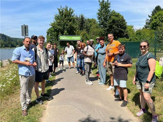 Die sommerliche Strecke bot die perfekte Kulisse für Gespräche und gemeinsames Lachen. Foto: ACV OC Lahnstein e.V