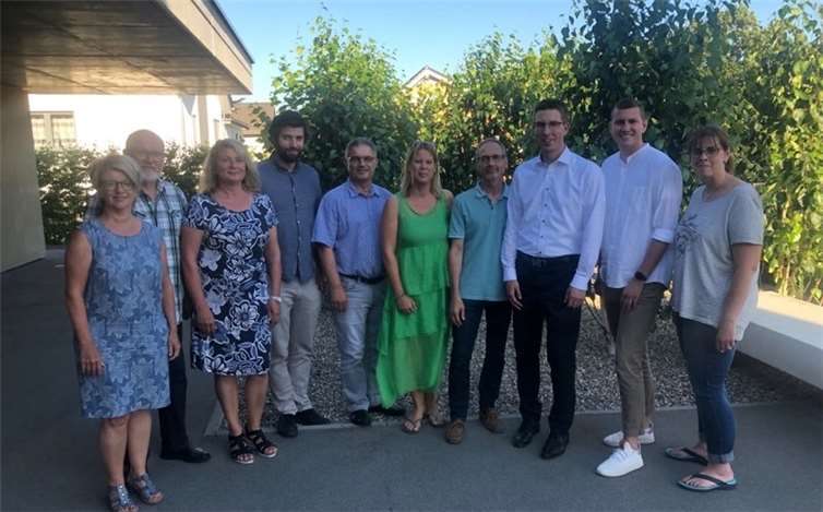 Die sozialdemokratischen Ratsmitglieder kamen zu ihrer ersten Sitzung zusammen. Foto: SPD Pellenz