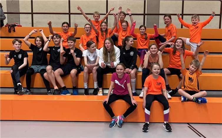 Die sportlichen Kinder und Teenager hatten viel Spaß beim Kräftemessen.  Foto: privat