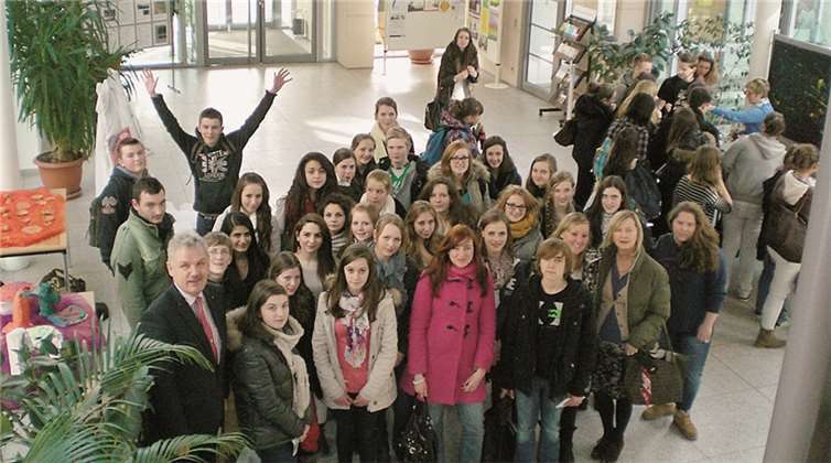 Die sprachgemischte Gruppe hatte eine Menge zu erkunden. Privat