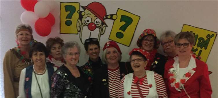 Die starke Damenriege der CDU Frauenunion Swisttal bei der Mädchensitzung in Köln.Foto: privat
