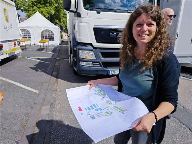 Die stellv. Stadtmarketingleiterin