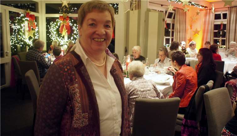 Die stellvertretende Vereinsvorsitzende Hildegard Schneider begrüßte die Gäste in der GLC Gastronomie am Köhlerhof. Hospiz-Verein Rhein-Ahr