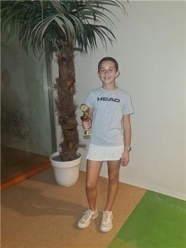 Die stolze Gewinnerin Zoe Bleffert.Foto: Markus Bleffert
