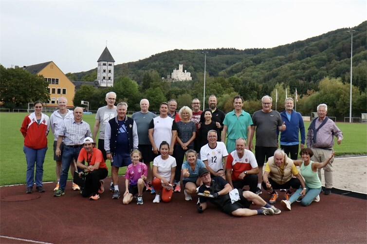 Die stozen Sportabzeichenabsolventen