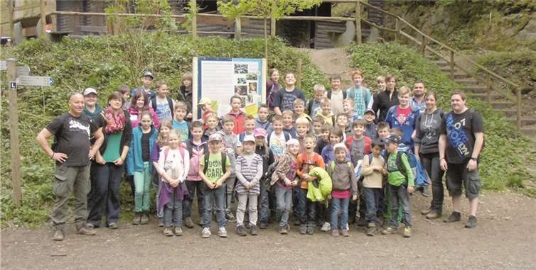 Die teilnehmenden Kinder hatten viel Spaß beim Klettern und Wandern. privat