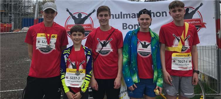 Die teilnehmenden Schüler des Städtisches Gymnasium Rheinbach. privat